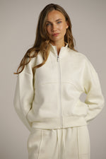 סווטשירט קרופ עם צווארון | קנת קול