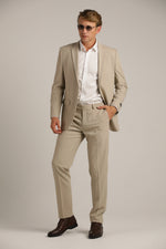 מכנסיים ארוכים בגזרה מחויטת | קנת קול