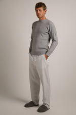 סווטשירט סריג בטקסטורת ריב | קנת קול