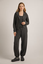 ג'קט סרוג עם קפצ'ון | קנת קול