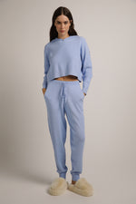 מכנסי טרנינג סריג בגזרה צרה | קנת קול