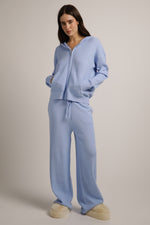 מכנסי סריג בגזרה רחבה | קנת קול