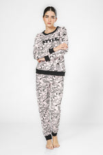 פיג'מה סנופי סטייל פליז