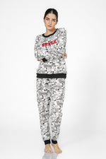 פיג'מה סנופי סטייל פליז