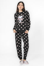 פיג'מה סנופי לבבות פליז