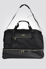 תיק נסיעה 22L ROLLING DUFFLE בצבע שחור וזהב