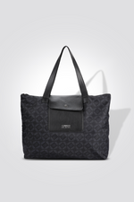 תיק צד לנשים בצבע שחור אפור