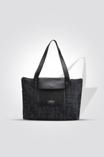 תיק צד בצבע שחור