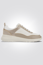 סניקרס לנשים CALZ SINTETICO DONNA בצבע אוף וויט