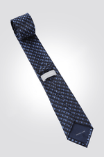 עניבת משי בצבע נייבי - MASHBIR//365