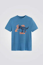 טישירט קצרה לילדים בצבע כחול - MASHBIR//365