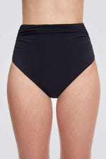 תחתון ביקיני גבוה לנשים בצבע שחור - MASHBIR//365