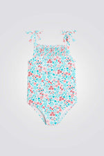 בגד ים פרחוני לתינוקות