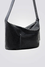 תיק צד מעור לנשים בצבע שחור