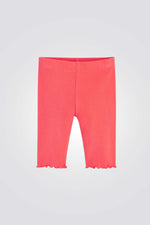 טייץ קצר לתינוקות בצבע ורוד