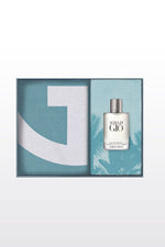 מארז בישום לגבר 100 מ"ל + מגבת חוף מעוצבת ACQUA DI GIO E.D.T