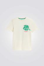 טישירט לילדים בצבע לבן עם הדפס