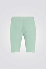 טייץ קצר לנערות בצבע ירוק