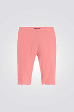 טייץ קצר לילדות בצבע ורוד