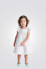 שמלה לתינוקות בהדפס פרחוני