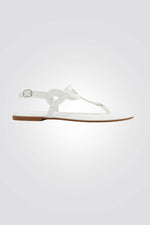 סנדלי אצבע לנשים דגם INFINITY לבן