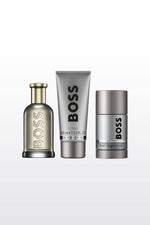 מארז בישום לגבר 100 מ"ל + ג'ל רחצה 100 מ"ל + דאודורנט סטיק 75 מ"ל BOTTLED E.D.P