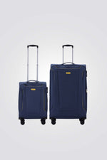 סט 2 מזוודות בד 20"+28"