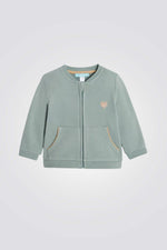 סווטשירט לתינוקות עם רוכסן