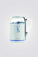 קומקום זכוכית לבן EASY FILLING