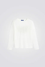 טישירט עם שרוולים ארוכים לילדות