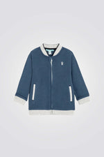 סווטשירט לתינוקות בצבע כחול