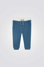 מכנסי טרנינג לתינוקות בצבע כחול