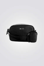 תיק צד מעוגל עם ארנק תואם