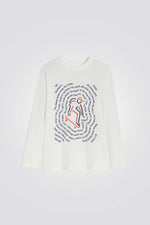 טישירט לילדים עם שרוולים ארוכים