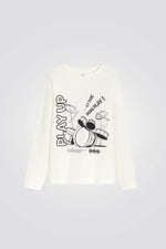 טישירט לילדים עם שרוולים ארוכים