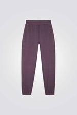 מכנסיים ארוכים לנשים בצבע סגול כהה