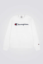 סווטשירט לגברים בצבע לבן