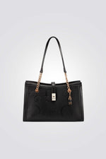 תיק יד לנשים בצבע שחור