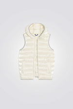 ווסט פוך לילדות בצבע לבן