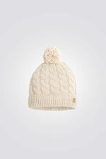 כובע עם פונפון לילדות