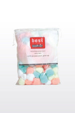 חבילת כדורי צמר גפן 100 יח'