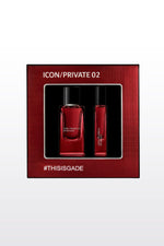 סט בושם ICON PRIVATE 02 50 מ"ל+ 15 מ"ל