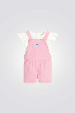 חליפת אוברול עם טישירט לתינוקות