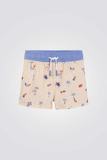 מכנס בגד ים לתינוקות בצבע בז'