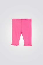 טייץ קצר לתינוקות בצבע ורוד