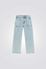 ג'ינס לילדות בגזרה רחבה