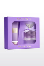 מארז בישום לאישה 100 מ"ל + קרם ידיים 75 מ"ל VIOLET E.D.P | ספרינג