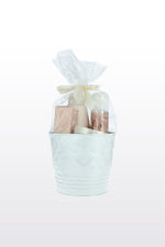 מארז בישום יוקרתי לאישה 50 מ"ל + חמאת גוף 200 מ"ל + דאורדורנט 200 מ"ל + תחליב רחצה 750 מ"ל POWDER E.D.P | אלין