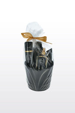 מארז בישום יוקרתי לגבר 50 מ"ל + אפטר שייב באלם 180 מ"ל + תחליב רחצה 750 מ"ל + מבשם גוף 250 מ"ל VANILA TABAC MAN E.D.P | אלין