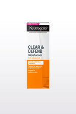קרם לחות 50 מ"ל CLEAR & DEFEND | נטרוג'ינה
